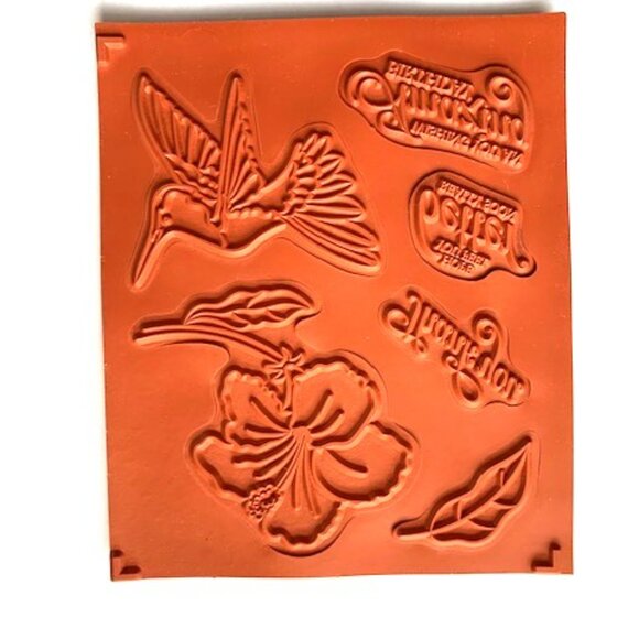 HUMMING ALONG, Cling Stamp Set, Stampin Up - Picture 4 of 5